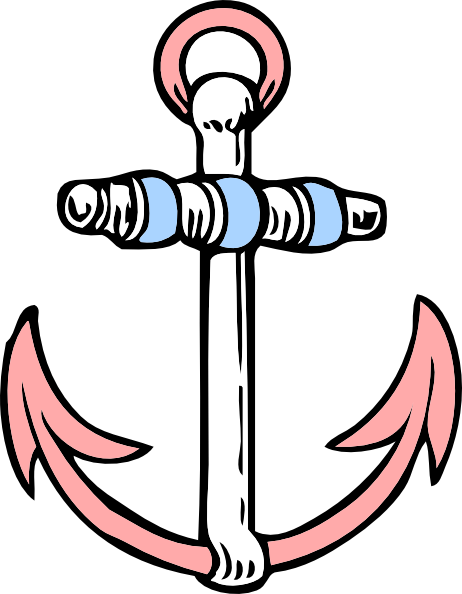 Anchor Clip Art At Clkercom Vector Online Royalty Free - Anchor With Lily Tattoo - Free Transparent PNG Clipart Images Download. - Transparent PNG Free Download