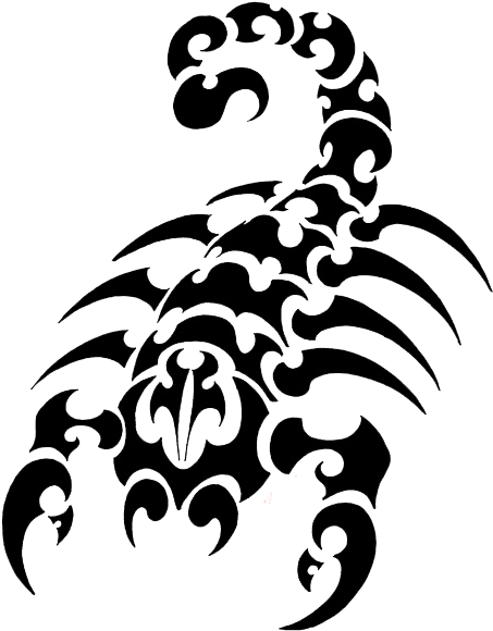 Tribal Tattoos Free Download Png Png Image - Tribal Scorpio Tattoo Designs - Free Transparent PNG Clipart Images Download. - Transparent PNG Free Download