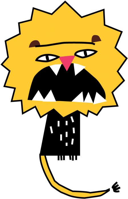 Roar The Lion - Gumtoo Jungle - Designer Temporary Tattoos - Free Transparent PNG Clipart Images Download. - Transparent PNG Free Download