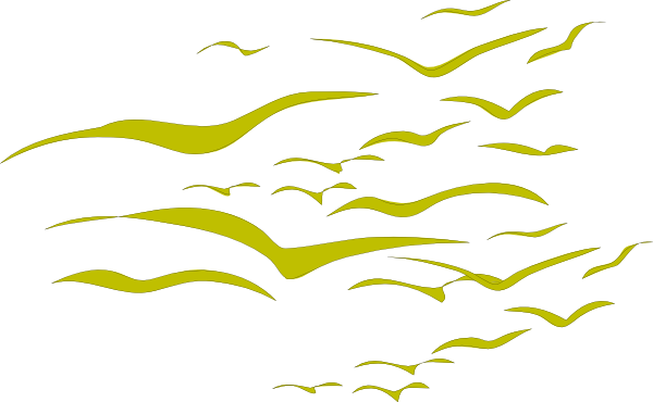 Flock Clip Art - Flock Of Birds Tattoo - Free Transparent PNG Clipart Images Download. - Transparent PNG Free Download