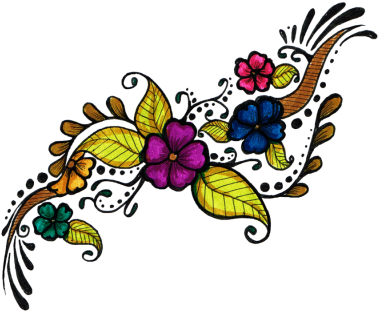 Flower Tattoo Design Clipart Png Images - Girls Tattoo Png - Free Transparent PNG Clipart Images Download. - Transparent PNG Free Download