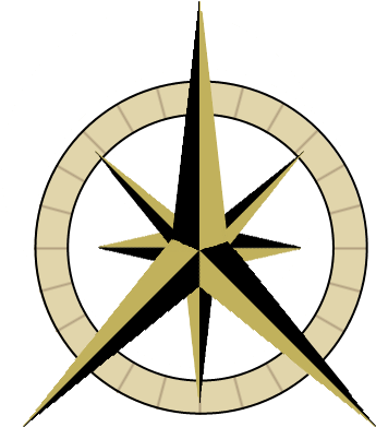 Main Points Instead Of Four - Compass Tattoo - Free Transparent PNG Clipart Images Download. - Transparent PNG Free Download