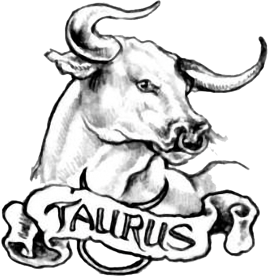 Taurus Simple Bull Tattoo Design For Men - Taurus Tattoo - Free Transparent PNG Clipart Images Download. - Transparent PNG Free Download