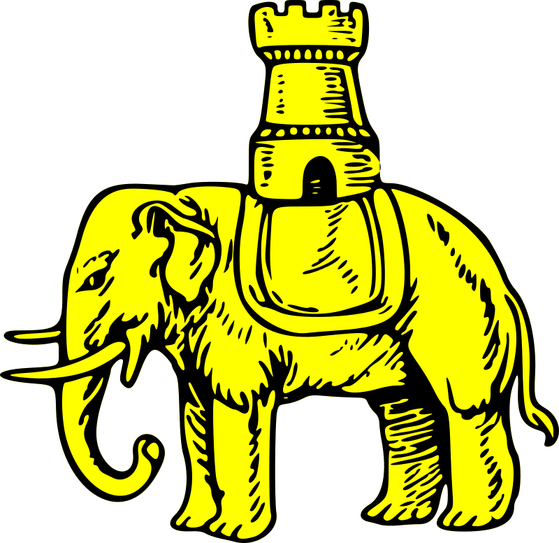 Elephant And Castle Clipart - Elephant And Castle Tattoo - Free Transparent PNG Clipart Images Download. - Tattoo Transparent PNG Free Download