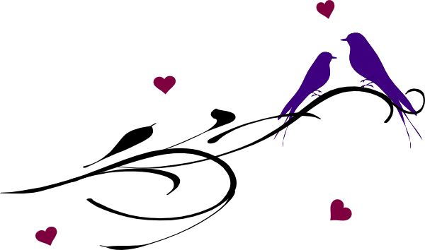 Love Birds On Branch Clip Art Download - Love Birds Tattoos - Free Transparent PNG Clipart Images Download. - Transparent PNG Free Download