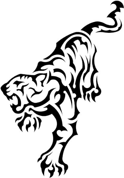 Animale, Tiger, Sumatra Tiger, Tierwelt, Tiger Tattoos - Tribal Tiger Tattoo - Free Transparent PNG Clipart Images Download. - Transparent PNG Free Download