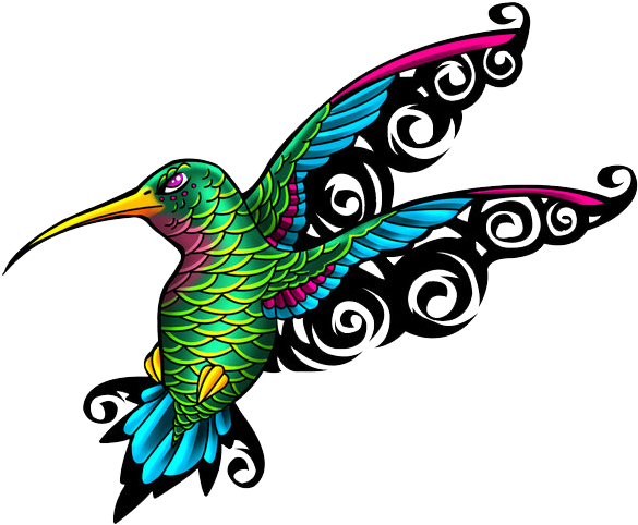 Hummingbird Tattoos Png Image - Hummingbird Tattoo - Free Transparent PNG Clipart Images Download. - Transparent PNG Free Download