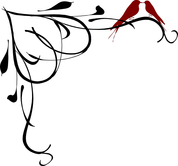 Vector Heart Pair Love Birds Isolated Stock Vector - Love Tattoo Quotes For Couples - Free Transparent PNG Clipart Images Download. - Transparent PNG Free Download