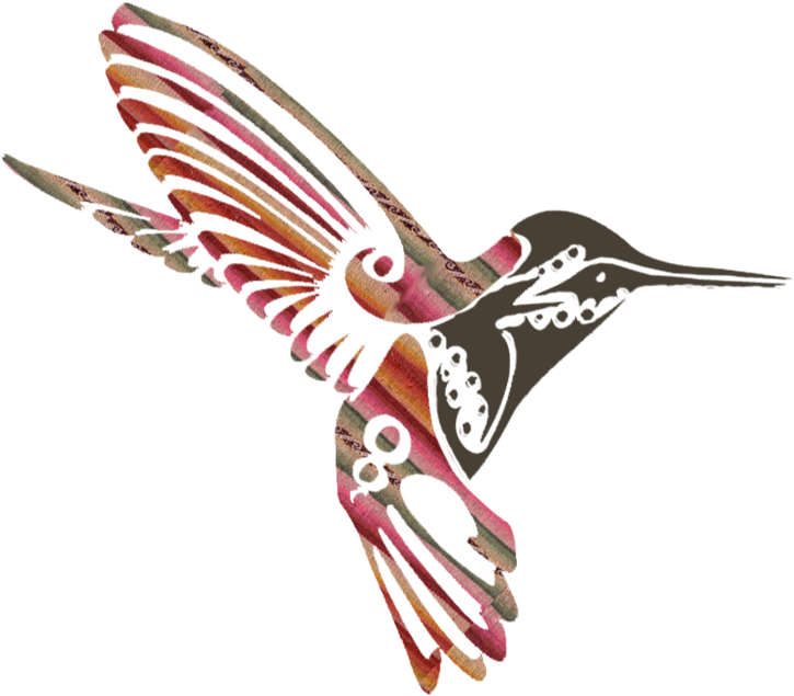 Q'enti Wasi House Of The Hummingbird - Tribal Hummingbird Tattoo - Free Transparent PNG Clipart Images Download. - Transparent PNG Free Download