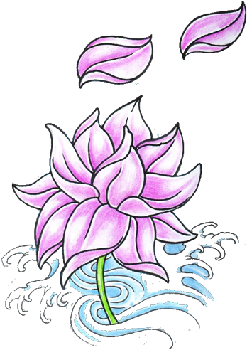 Stencil Flowers - Google Search - Lotus Flower Tattoo Designs - Free Transparent PNG Clipart Images Download. - Transparent PNG Free Download