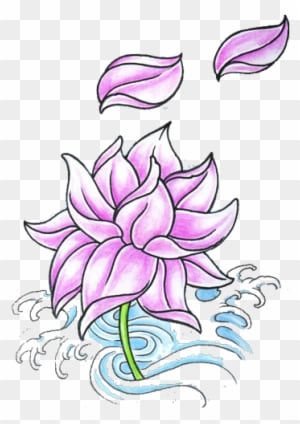 Stencil Flowers - Google Search - Lotus Flower Tattoo Designs - Free Transparent PNG Clipart Images Download. - Tattoo Transparent PNG Free Download