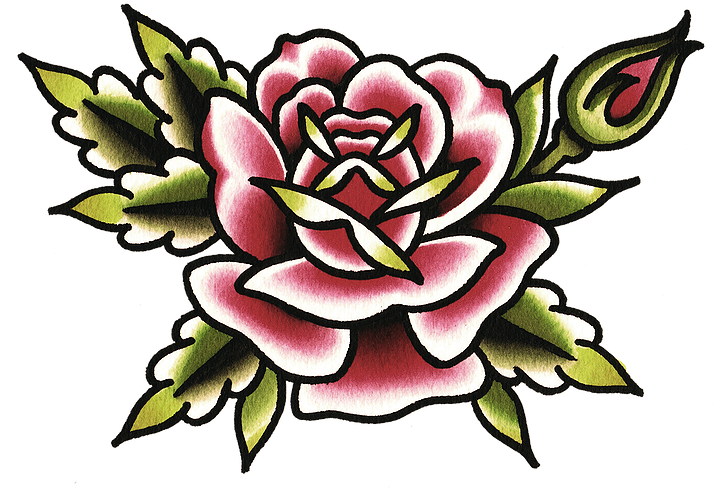 Tattoo Shop Long Beach - Flower Tattoo Png - Free Transparent PNG Clipart Images Download. - Transparent PNG Free Download