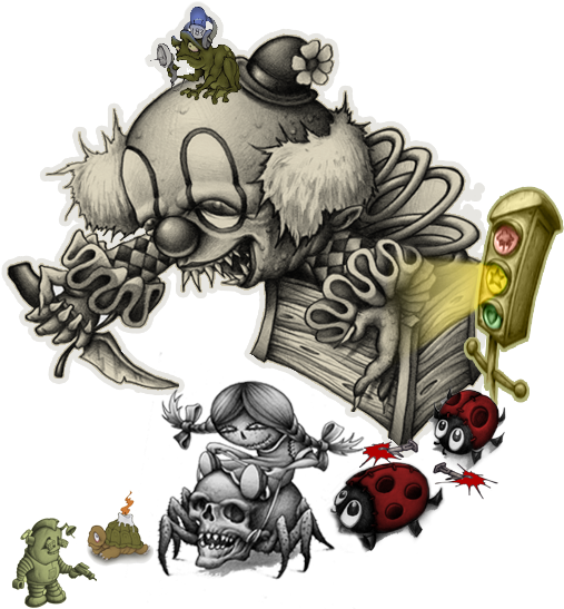 25 Trending Clown Tattoo Ideas On Pinterest - Evil Clown Tattoo Designs - Free Transparent PNG Clipart Images Download. - Transparent PNG Free Download