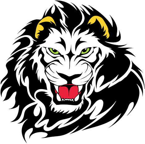 Lions Head Tattoos High Quality Photos And Flash Designs - Lion Tribal Tattoo - Free Transparent PNG Clipart Images Download. - Transparent PNG Free Download