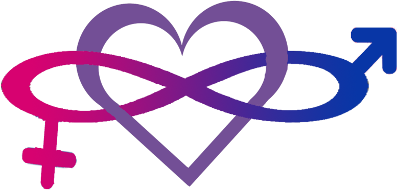 Bisexual Symbol By Scorpionskissx - Bisexual Stars Tattoo - Free Transparent PNG Clipart Images Download. - Transparent PNG Free Download