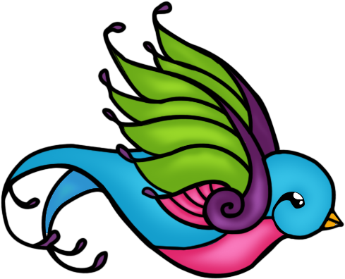 Pen Tool Drawing By Paralleltogether - Transparent Swallow Tattoo Design - Free Transparent PNG Clipart Images Download. - Transparent PNG Free Download