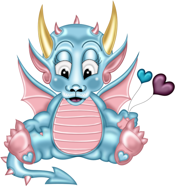 Even Devilish Baby Dragons Know What Makes The World - Pouty Baby Dragon Tattoos - Free Transparent PNG Clipart Images Download. - Transparent PNG Free Download