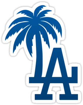 La Palm Trees By Presentdank Los Angeles Dodgers - La Palm Tree Tattoo - Free Transparent PNG Clipart Images Download. - Transparent PNG Free Download