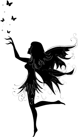 Download Fairy Free Png Photo Images And Clipart Freepngimg - Tribal Angel Tattoo Design - Free Transparent PNG Clipart Images Download. - Transparent PNG Free Download