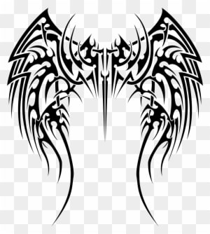 Wings - Tribal Tattoo Designs Wings - Free Transparent PNG Clipart Images Download. - Transparent PNG Free Download