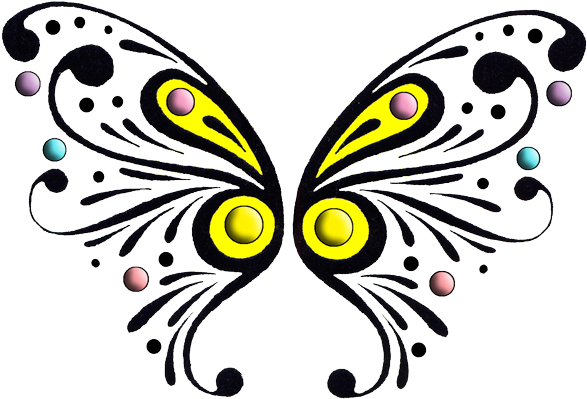 Butterfly Tattoos For Women, Feather Tattoo Design, - Tattoo - Free Transparent PNG Clipart Images Download. - Transparent PNG Free Download