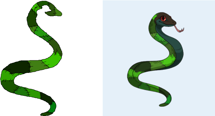 Crazedshitakes 59 63 Ovipets Snake Tattoo *free Female* - Cool Ovipets Tattoos - Free Transparent PNG Clipart Images Download. - Transparent PNG Free Download