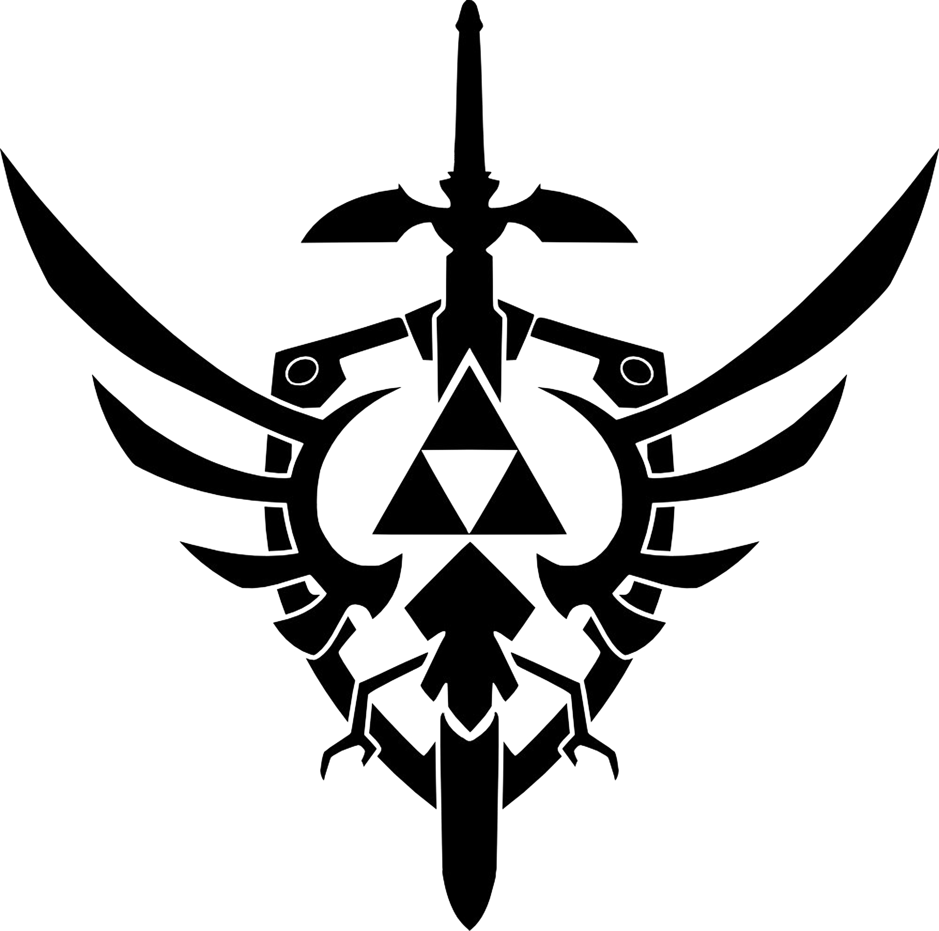 Triforce Design Vector Png Logo - Legend Of Zelda Triforce Tattoo - Free Transparent PNG Clipart Images Download. - Transparent PNG Free Download