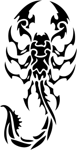 Scorpion Tattoos Free Png - Tribal Scorpion Tattoo - Free Transparent PNG Clipart Images Download. - Transparent PNG Free Download