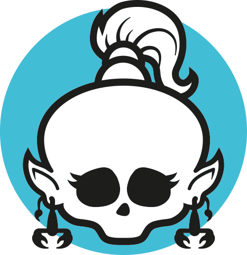 Gigi Grant Skullette - Monster High Skullette Tattoo - Free Transparent PNG Clipart Images Download. - Transparent PNG Free Download