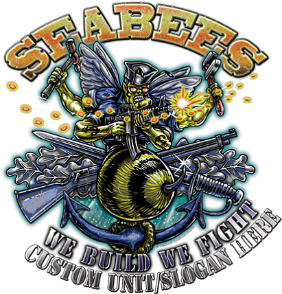 Seabee Nmcb Construction Battalion We Build We Fight - Seabees Tattoo Designs - Free Transparent PNG Clipart Images Download. - Transparent PNG Free Download