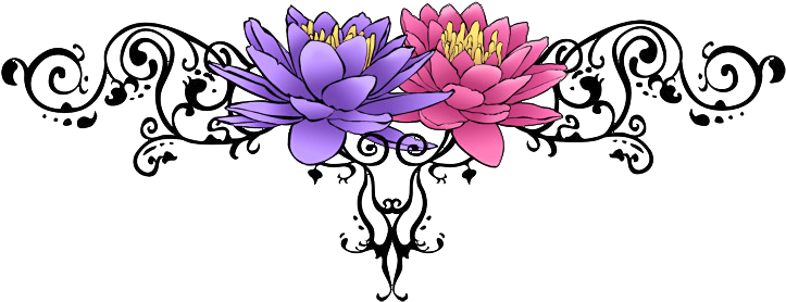 Flower Tattoo Free Png Image - Transparent Flower Tattoos - Free Transparent PNG Clipart Images Download. - Transparent PNG Free Download