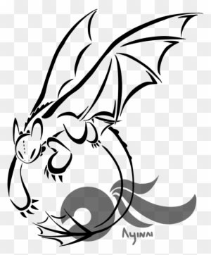 Dragibuz 549 28 Toothless Tattoo Design By Ayinai - Toothless Dragon Tattoo Designs - Free Transparent PNG Clipart Images Download. - Transparent PNG Free Download