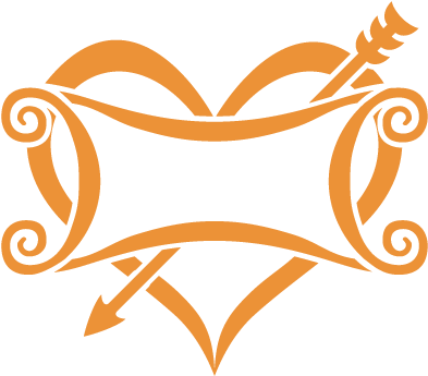 Stencil Aerografia Tattoo Romantico 008 Corazon Flecha - Free Transparent PNG Clipart Images Download. - Transparent PNG Free Download