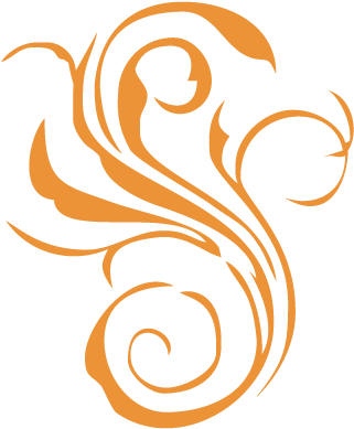 Stencil Aerografia Tattoo Floral 020 Filigrana - Free Transparent PNG Clipart Images Download. - Transparent PNG Free Download