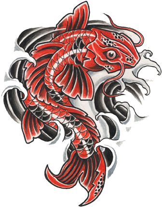 Fish Tattoos Free Png Image - Tattoo Designs Koi Fish - Free Transparent PNG Clipart Images Download. - Transparent PNG Free Download