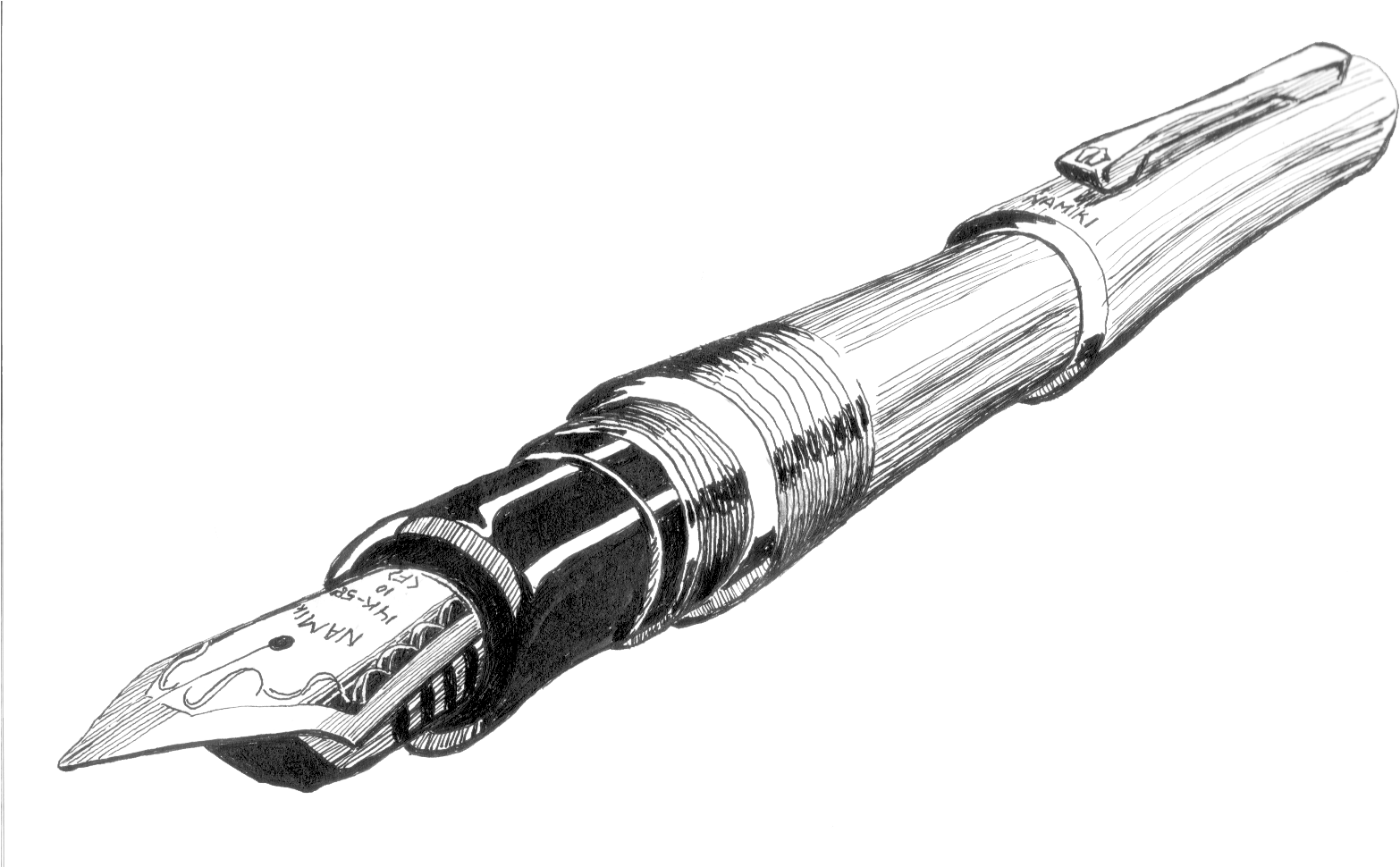 Pen - Tattoo Of Fountain Pen - Free Transparent PNG Clipart Images Download. - Transparent PNG Free Download