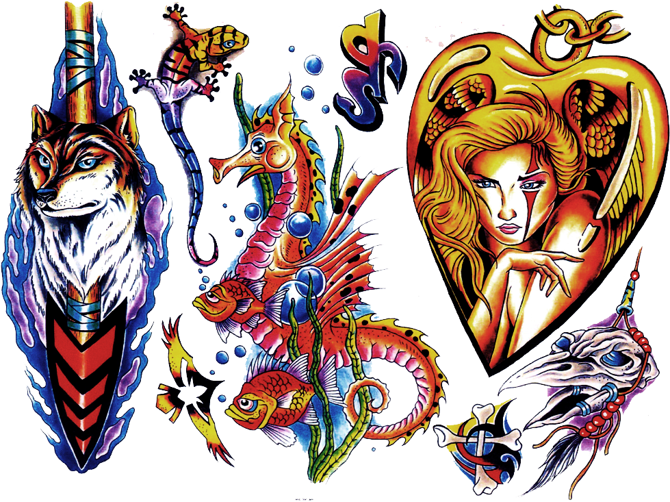 Colour Flash Tattoo Design Img26 "रंग से खोजें "tattoo - Tattoo - Free Transparent PNG Clipart Images Download. - Transparent PNG Free Download