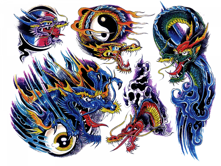 Download Tattoo Design Color - Color Tattoo Design Transparent Png - Free Transparent PNG Clipart Images Download. - Transparent PNG Free Download