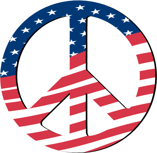 Scalable Vector Graphics Svg Peace Symbol July 4 Scallywag - Peace Logo Tattoos - Free Transparent PNG Clipart Images Download. - Transparent PNG Free Download