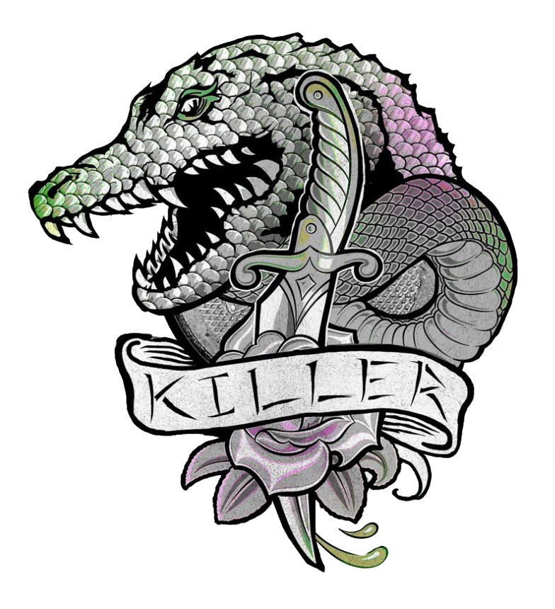 Suicide Squad Killer Croc Logo By Misscatievipbekah - Killer Croc Tattoo - Free Transparent PNG Clipart Images Download. - Transparent PNG Free Download