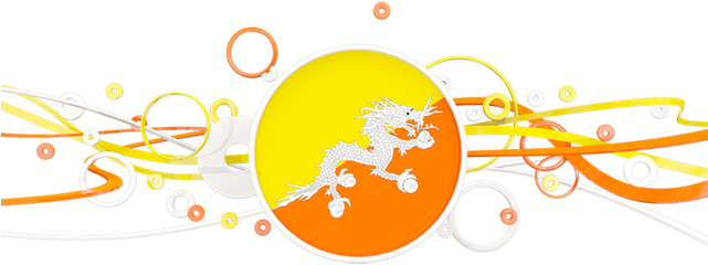 Illustration Of Flag Of Bhutan - 2473 - Bhutan Flag Temporary Tattoo In-stock Tattoos - Free Transparent PNG Clipart Images Download. - Transparent PNG Free Download