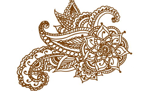 Mehndi Design Hd Wallpaper Background - Henna Inspired Temporary Tattoos - Free Transparent PNG Clipart Images Download. - Transparent PNG Free Download