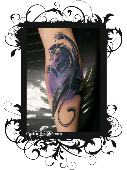 Panther Cover Up Tattoo Designs Photo - Black Panther Tattoos For Women - Free Transparent PNG Clipart Images Download. - Transparent PNG Free Download