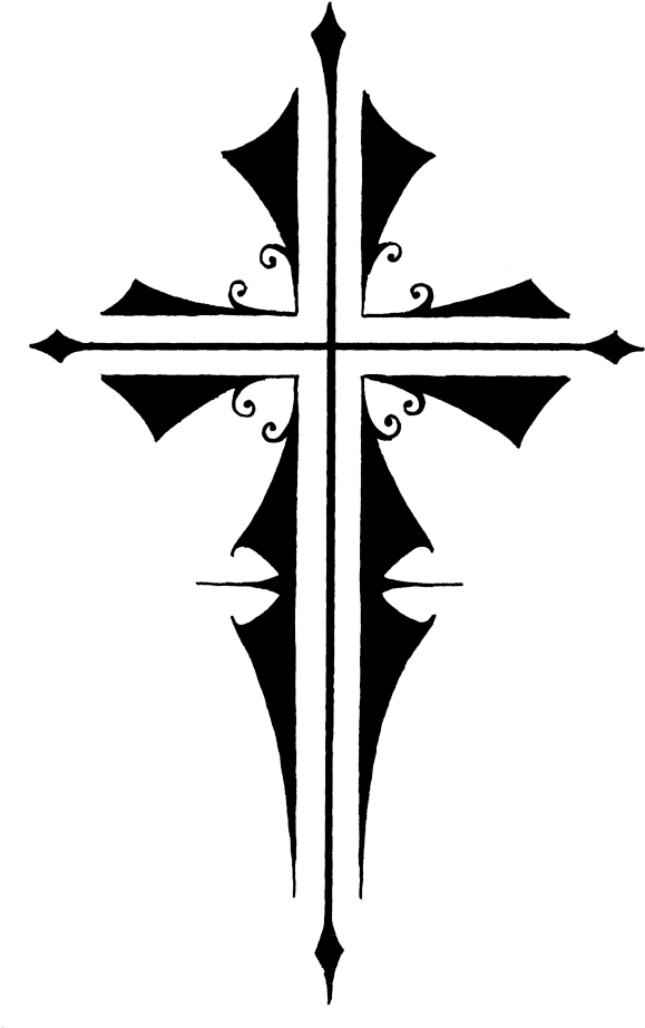Cross Tatto - Cross Tattoo No Background - Free Transparent PNG Clipart Images Download. - Transparent PNG Free Download