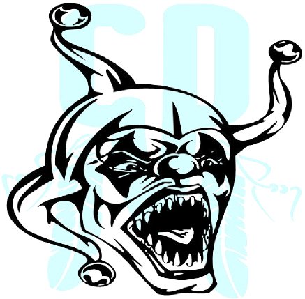 Click To Enlarge - Clown Tattoo Designs - Free Transparent PNG Clipart Images Download. - Transparent PNG Free Download