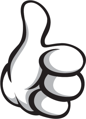 Wall Colour - Thumbs Up Tattoo - Free Transparent PNG Clipart Images Download. - Transparent PNG Free Download