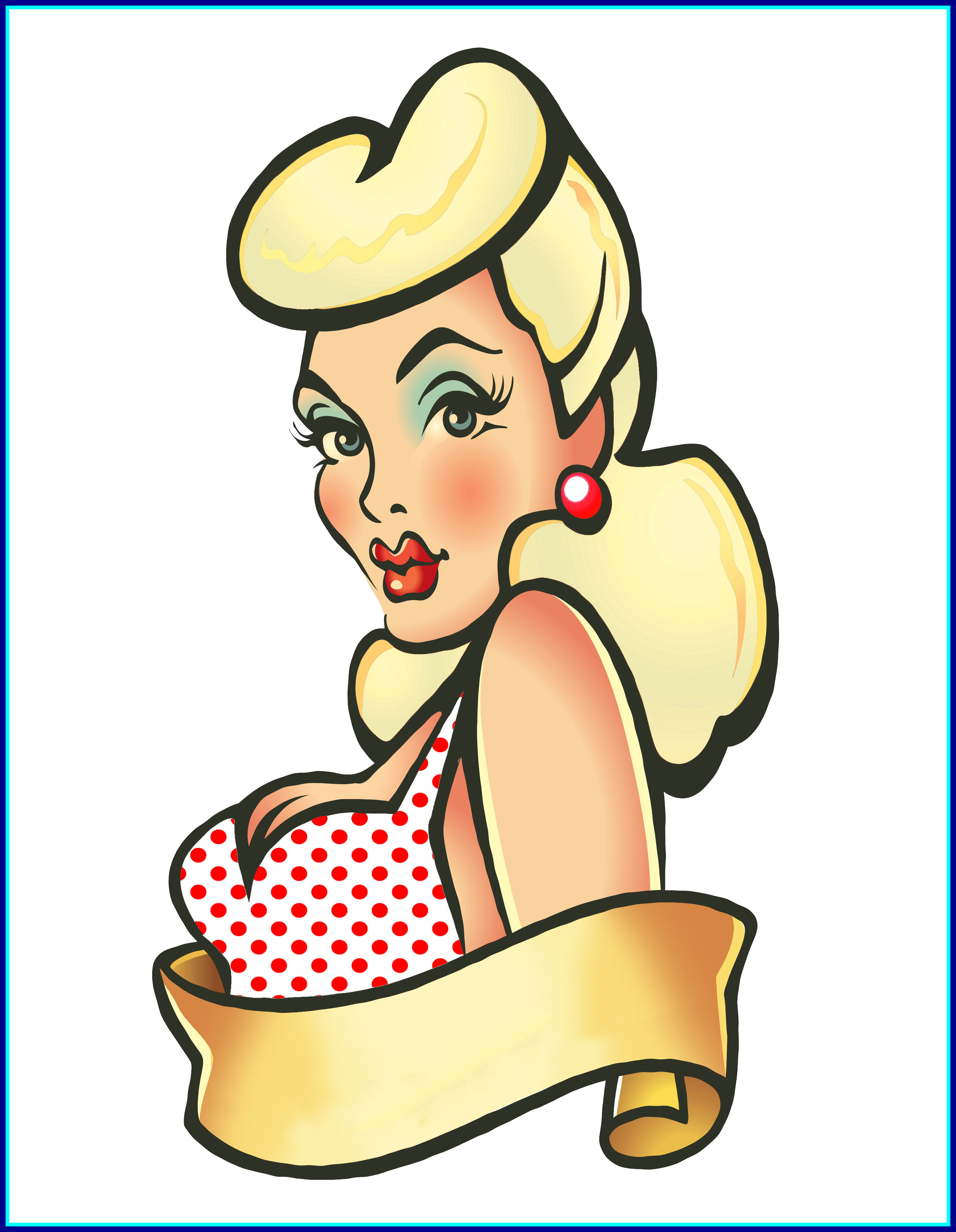 Clothes Clipart Clothes Clipart Transparent Background - Pin Up Tattoo - Free Transparent PNG Clipart Images Download. - Transparent PNG Free Download