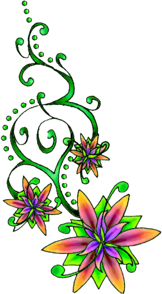 Flower - Flower Tattoo Design Png - Free Transparent PNG Clipart Images Download. - Transparent PNG Free Download