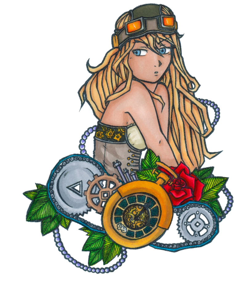 Steampunk Tattoo Design By Nukedemise - Steampunk Tattoos Png - Free Transparent PNG Clipart Images Download. - Transparent PNG Free Download