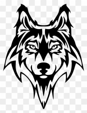 Wolf Dog Doggy Snout Jdm Auto Car Bumper Window Vinyl - Wolf Tattoo Vector - Free Transparent PNG Clipart Images Download. - Tattoo Transparent PNG Free Download